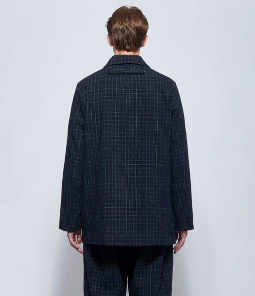 toogood Mens Navy & White Check The Artist Jacket – IfSohoNewYork