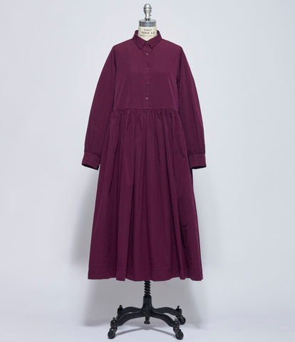 Casey Casey Womens Ethal Dress Paper Cotton Blackberry