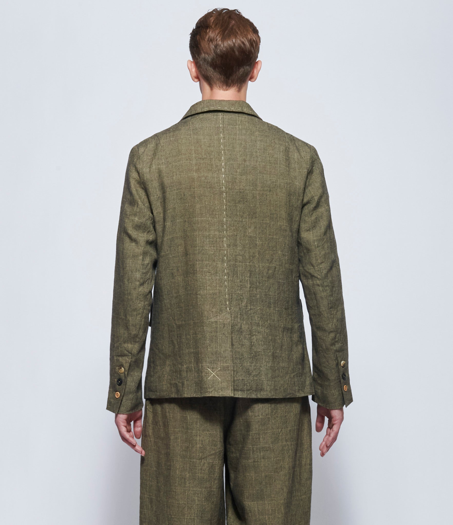 A Tentative Atelier Mens Black & Beige Jenkins R. Blazer