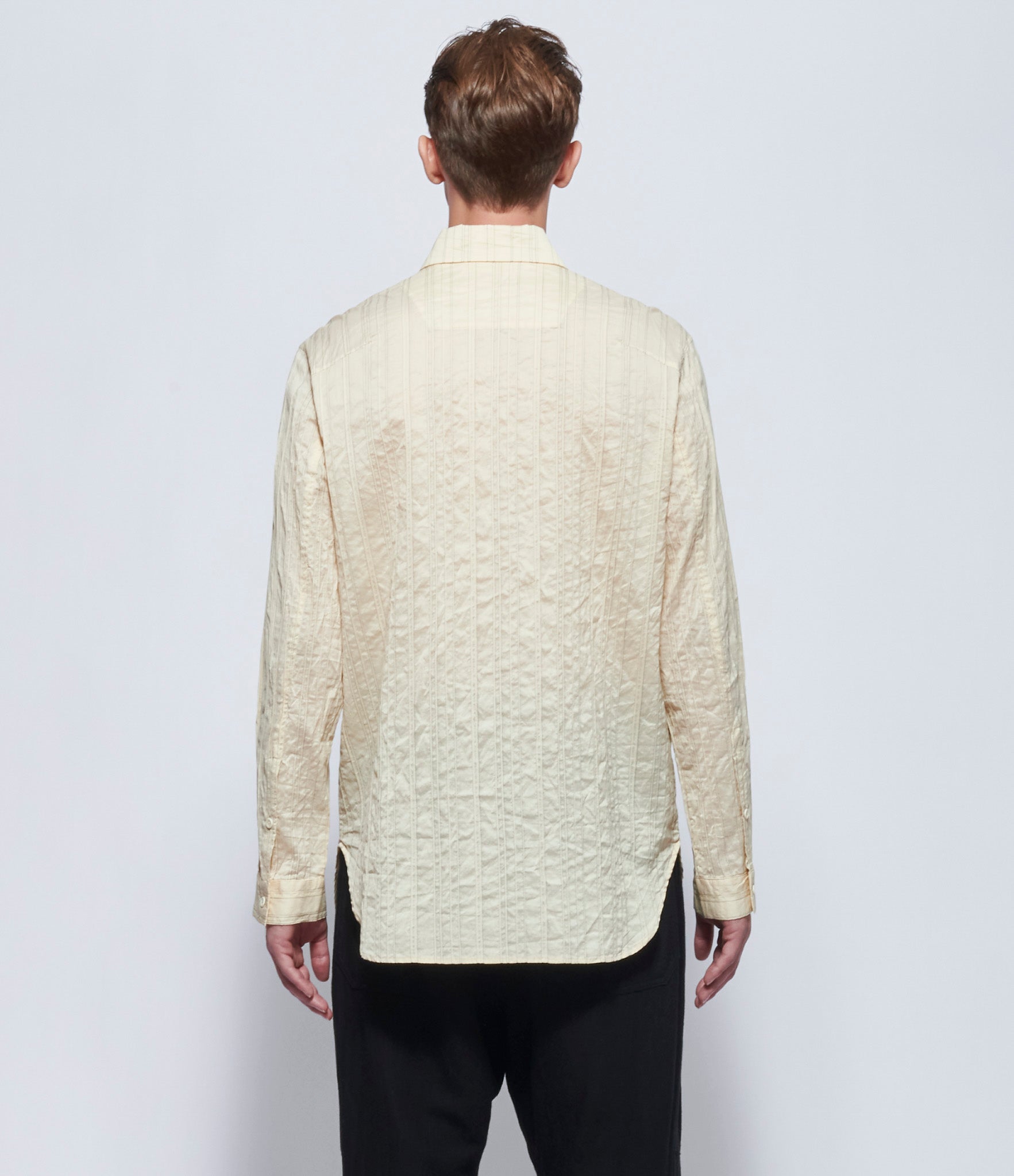 Forme d'Expression Mens Champagne Minimal Shirt