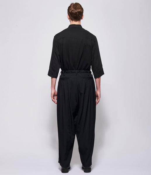 SS26 Yohji Yamamoto Mens 12 Tucks Pants – IfSohoNewYork
