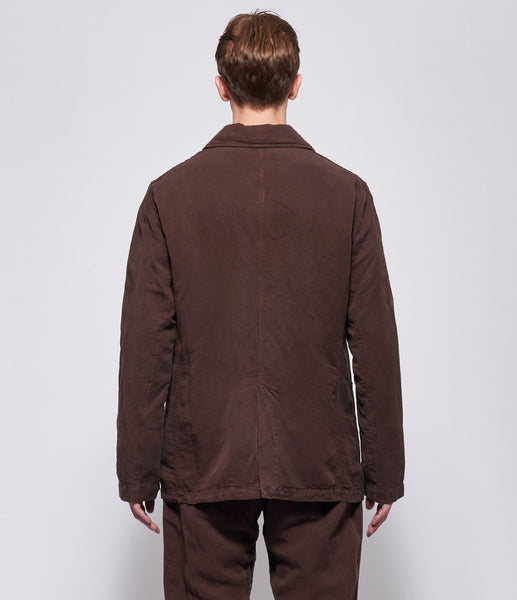 SS26 Casey Casey Mens U Courte Jacket Brown – IfSohoNewYork