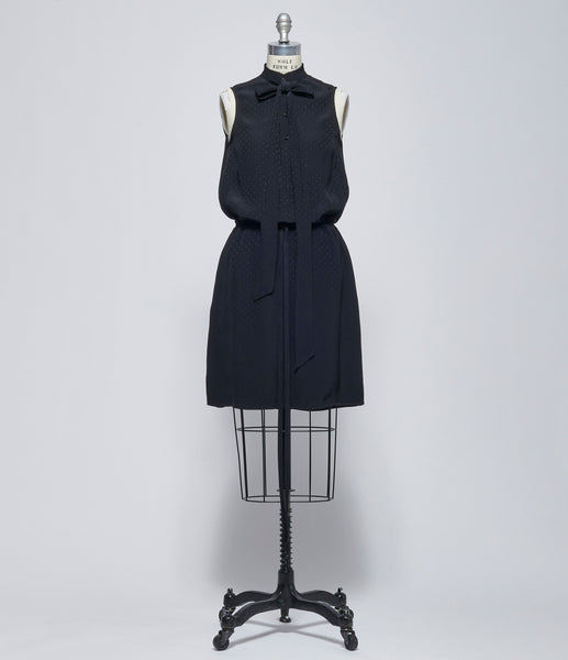 SS26 Ann Demeulemeester Womens Rie Midi Sleeveless Dress with