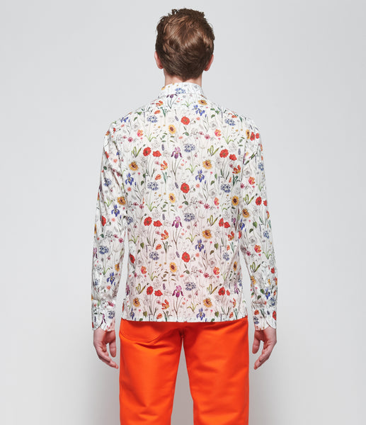 SS26 Junya Watanabe Mens Floral Shirt – IfSohoNewYork