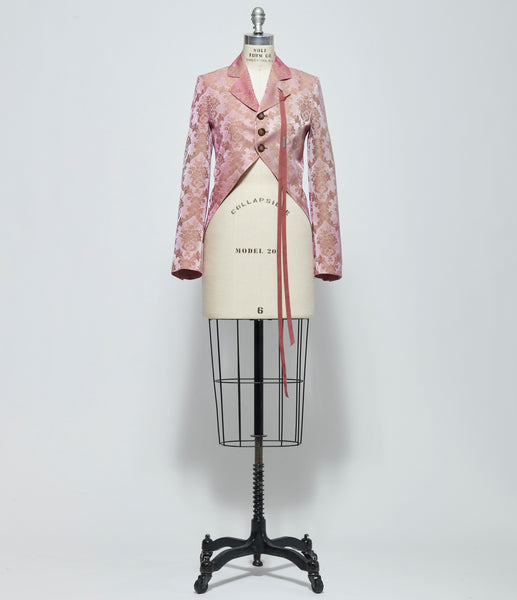 SS26 Ann Demeulemeester Womens Lune Open Front Fitted Jacket