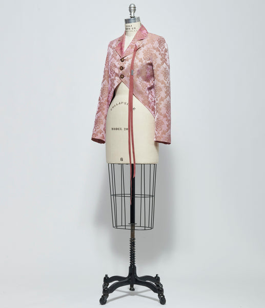 SS26 Ann Demeulemeester Womens Lune Open Front Fitted Jacket