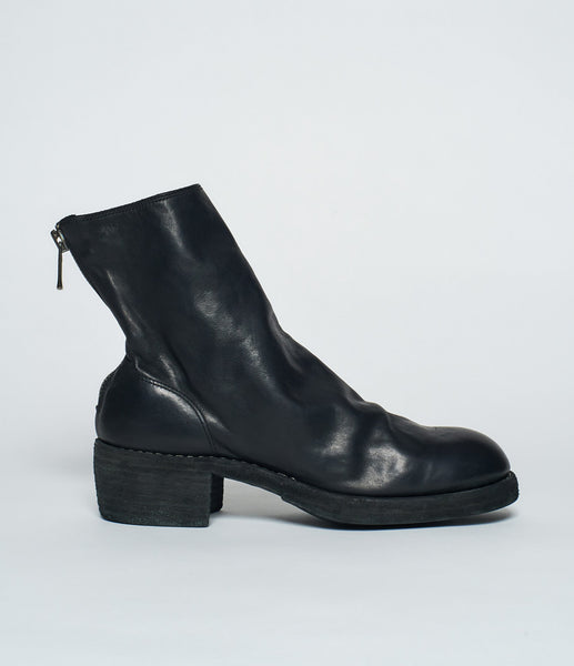 SS26 Guidi Womens 796Z Calf Full Grain Lined Back Zip – IfSohoNewYork