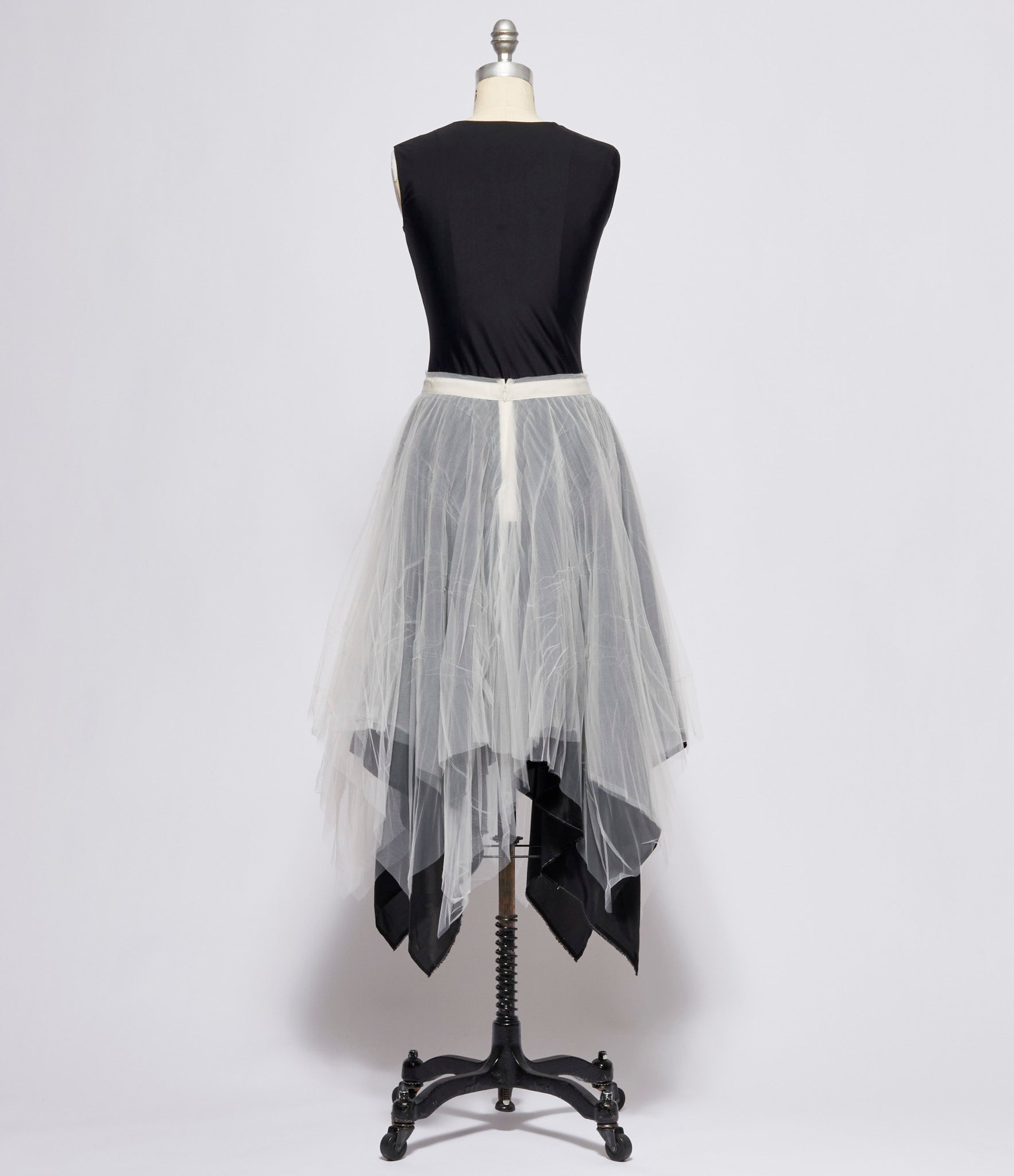Marc Le Bihan Crinkled Tulle Skirt