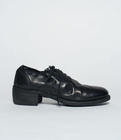Guidi 792 Black Baby Calf Full Grain Derby