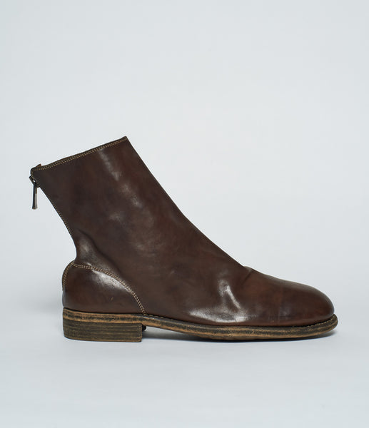 Guidi 986 Brown Horse Full Grain Back Zip Boots – IfSohoNewYork