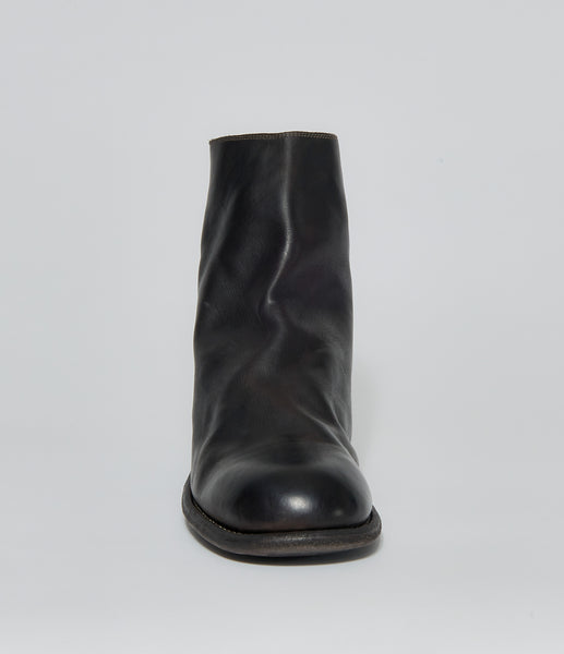 Guidi 986 Dark Brown Baby Calf Full Grain Back Zip Boots