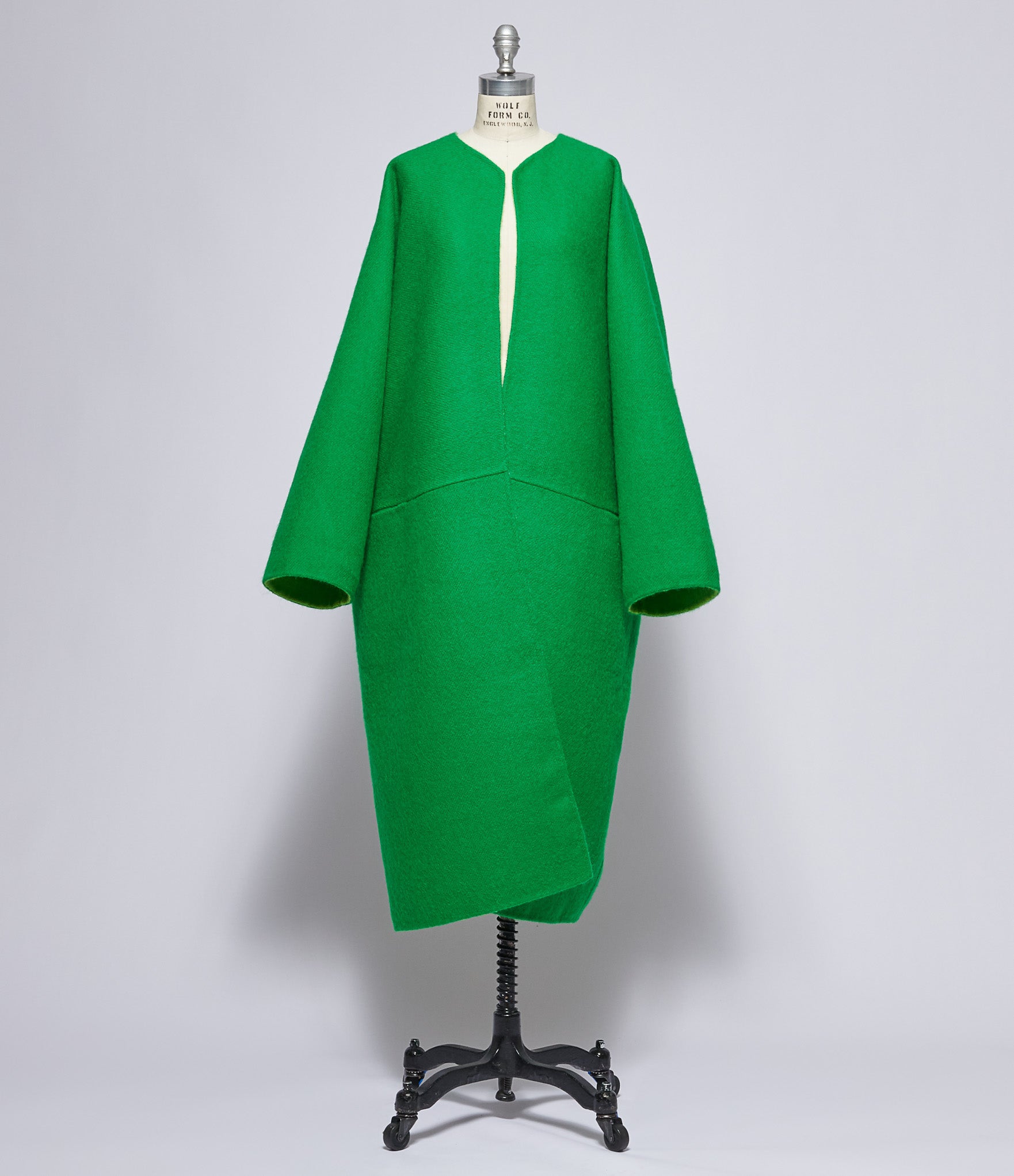 Sofie D'Hoore Grass/Apple Cabaret Wool Coat