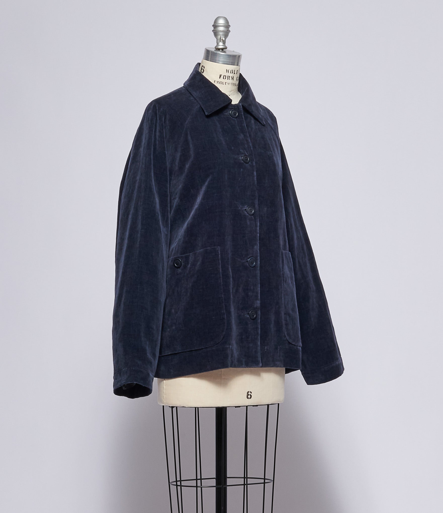 CASEY CASEY】ROTTY JACKET（NAVY）M ※L~XL相当 | nate-hospital.com