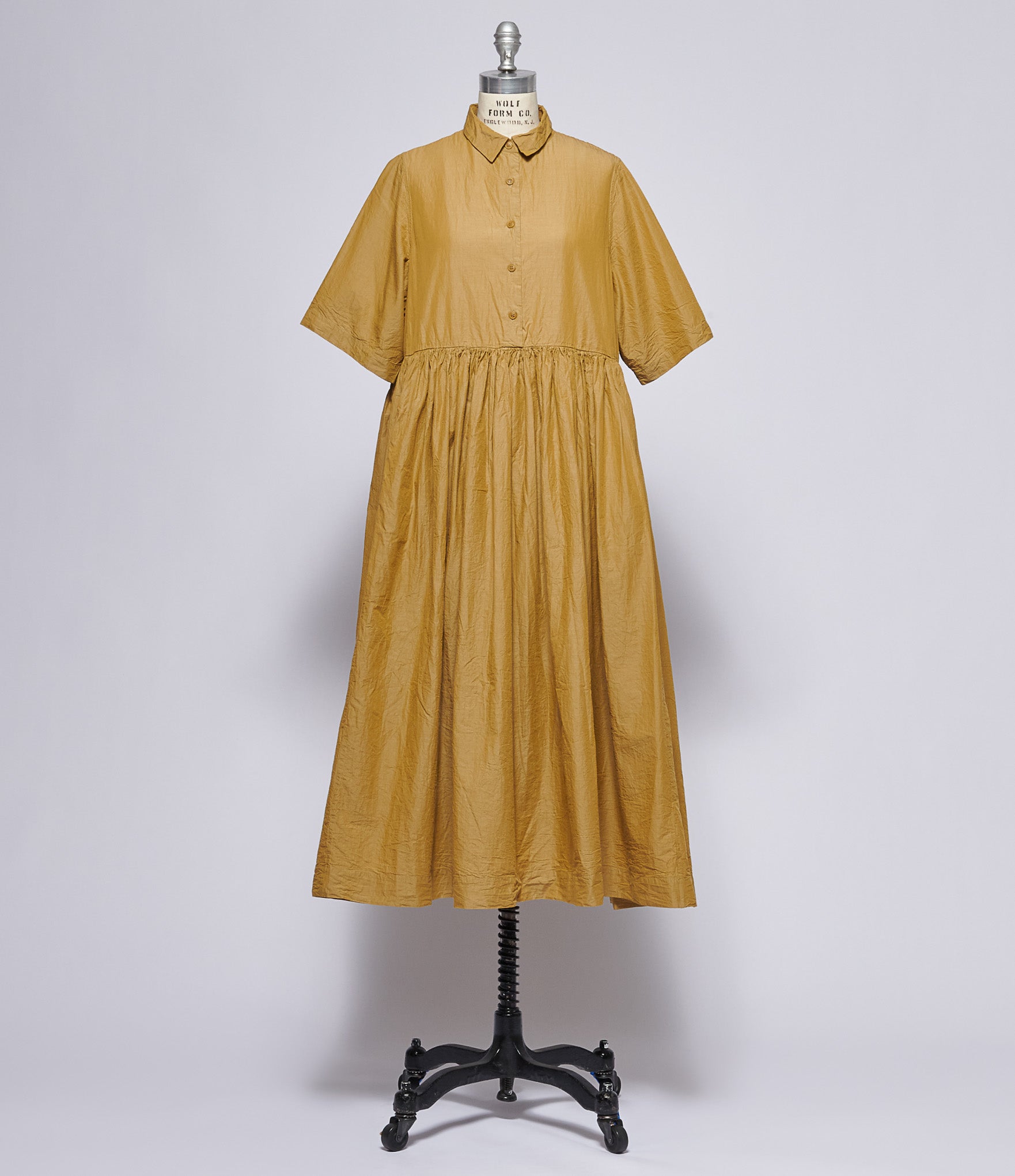 Casey Casey Ocre Ethal Dress
