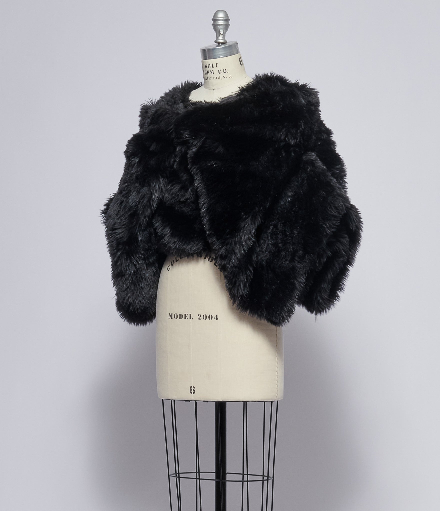 Comme Des Garcon Faux Fur Jacket
