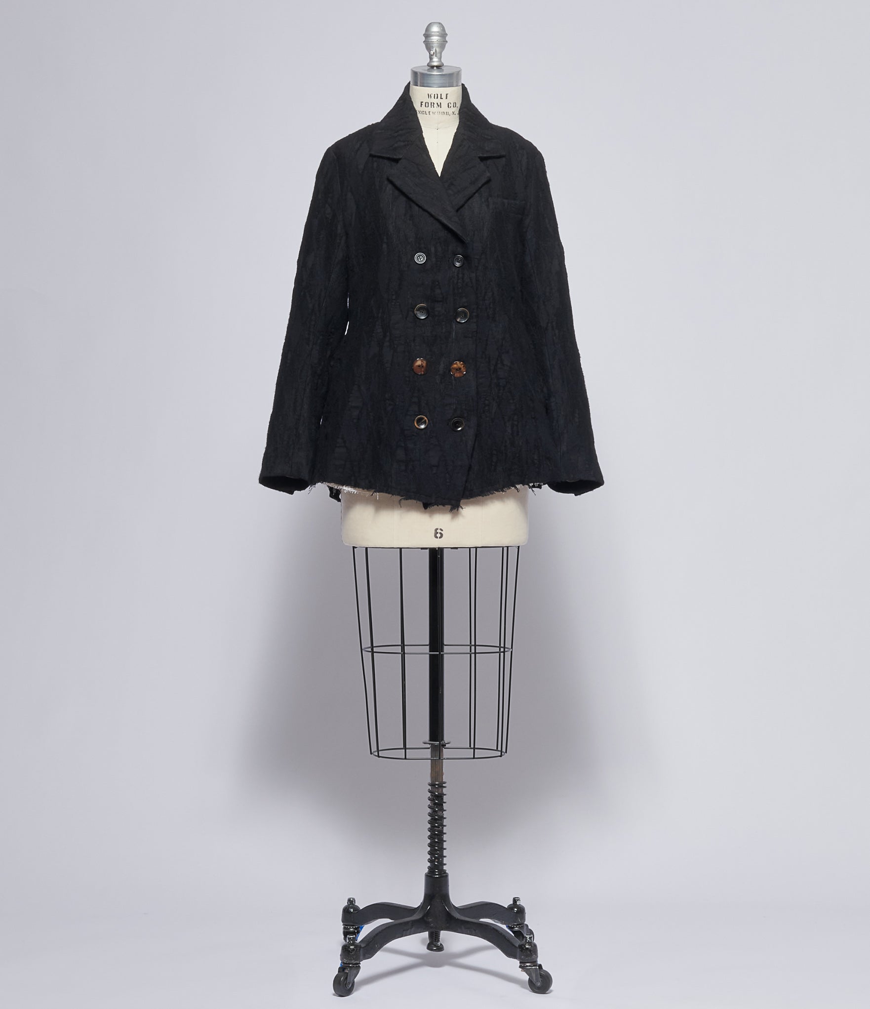 A Tentative Atelier Womens Black Matthaios Jacket