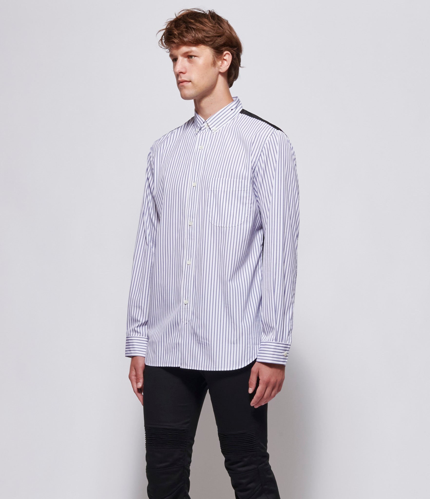 Junya Watanabe Man Striped Front Shirt