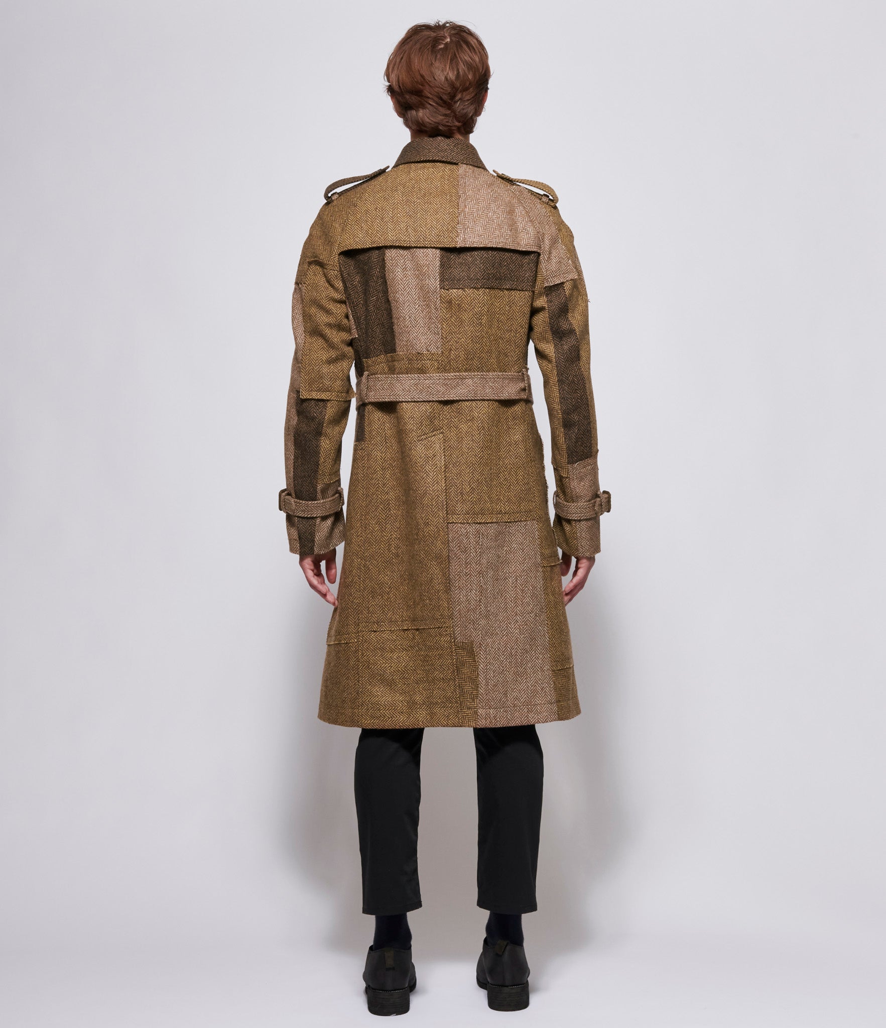 Junya Watanabe Man Tweed Trench Coat