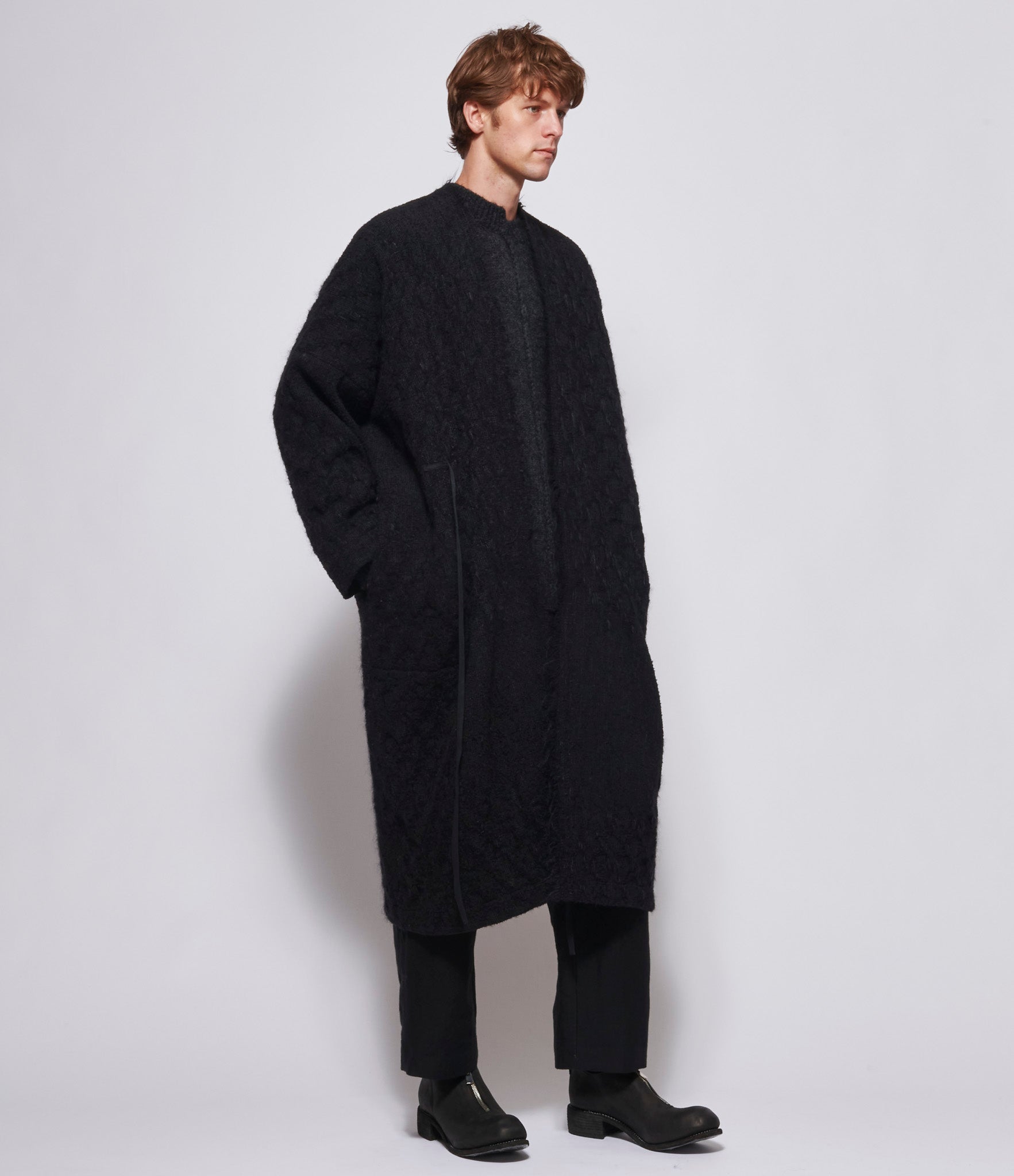 Uma Wang Black Caleb Coat