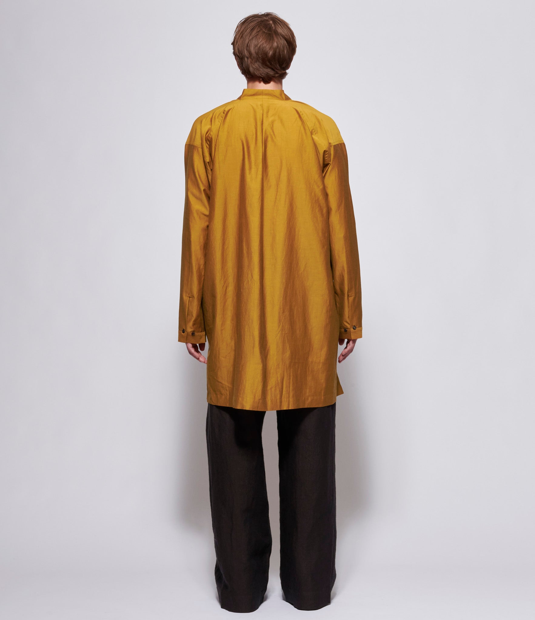 Jan Jan Van Essche #91 Gold Chambray Shirting