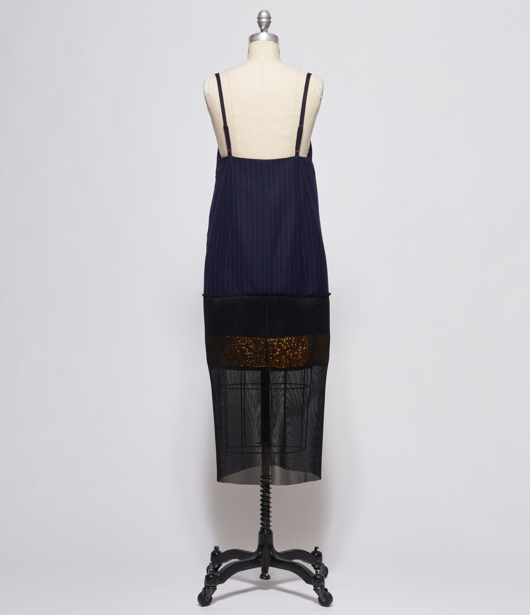 Dries Van Noten Navy Damiana Dress