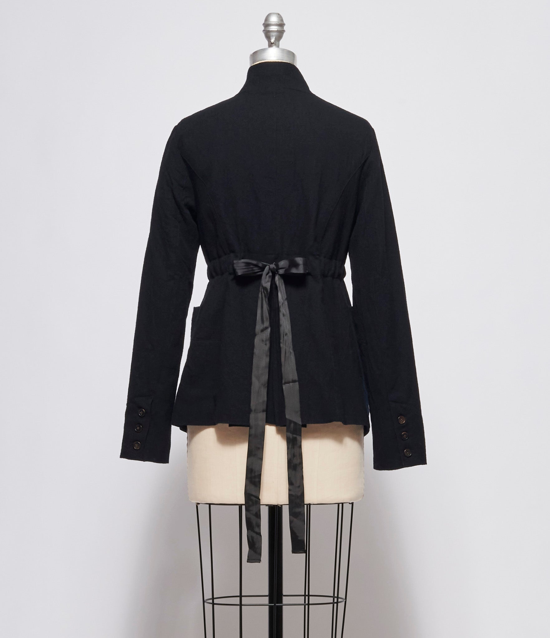 Aleksandr Manamis Tie Back Jacket