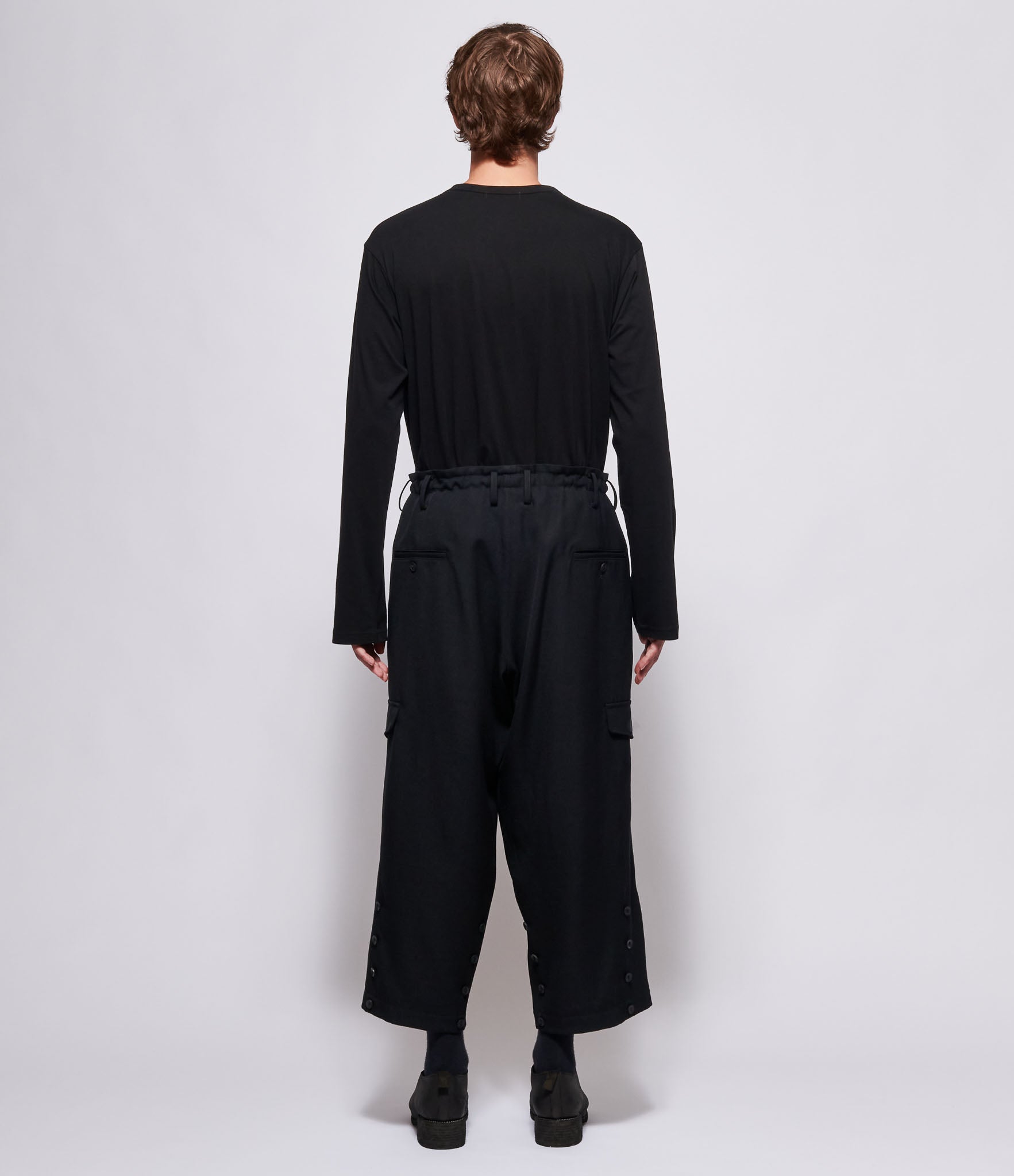 Yohji Yamamoto Pour Homme O-Hem Botton Wrung Pants – IfSohoNewYork