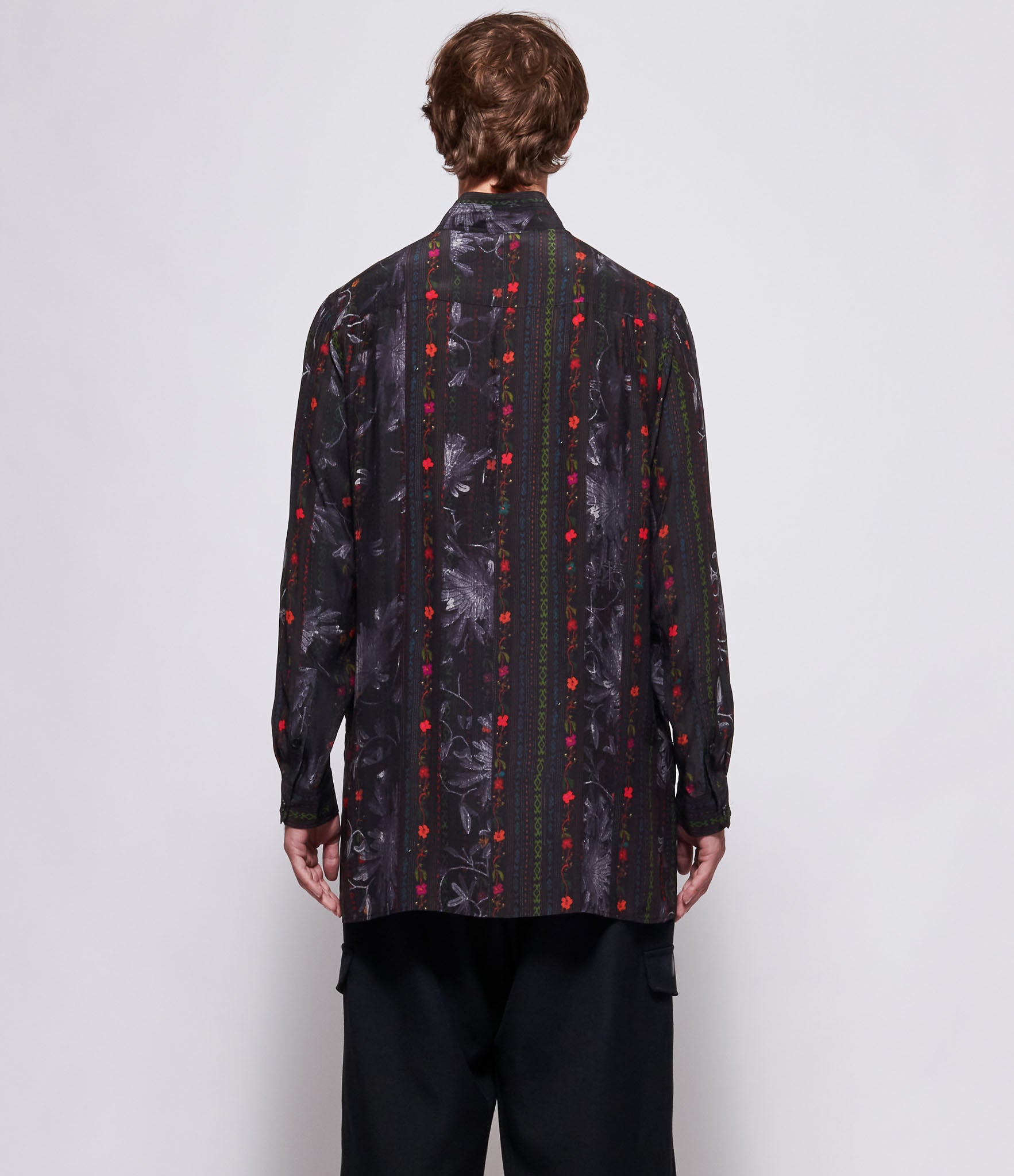 Yohji Yamamoto Pour Homme A-Ethnic 6 Stand Blouse