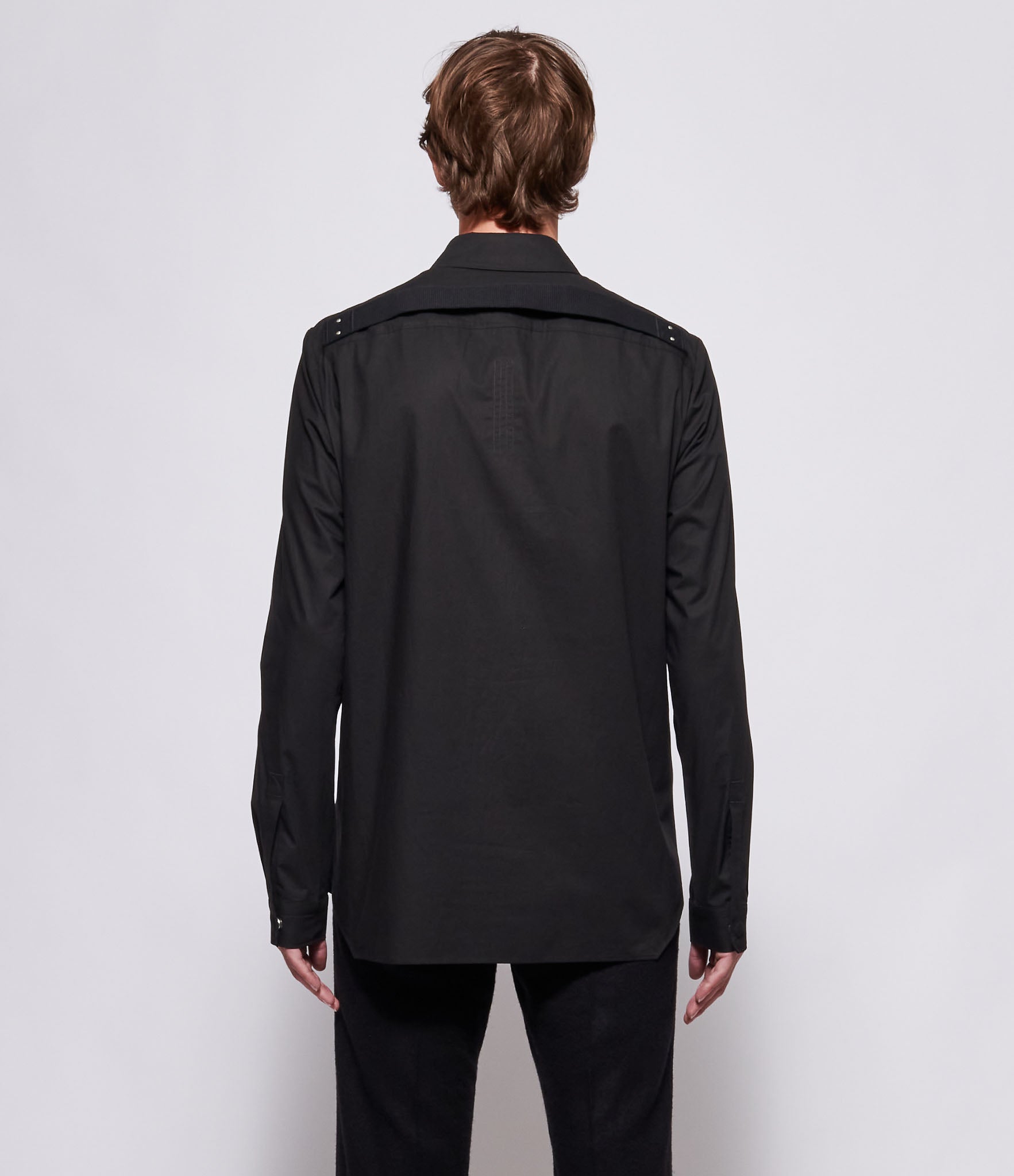 RickOwens FOUR POCKET OUTER SHIRT 52-