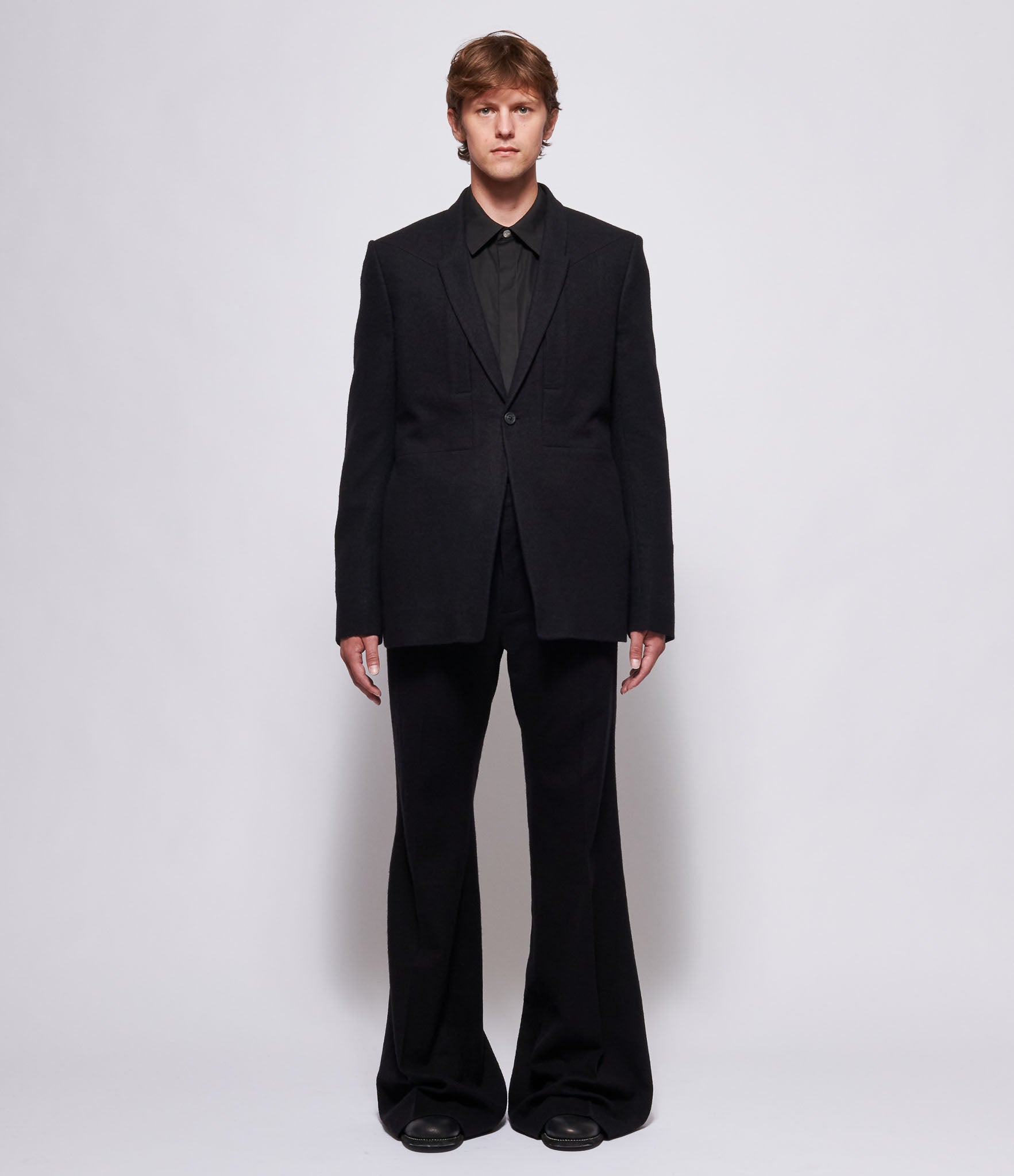 Rick Owens Black Soft Soft Blazer