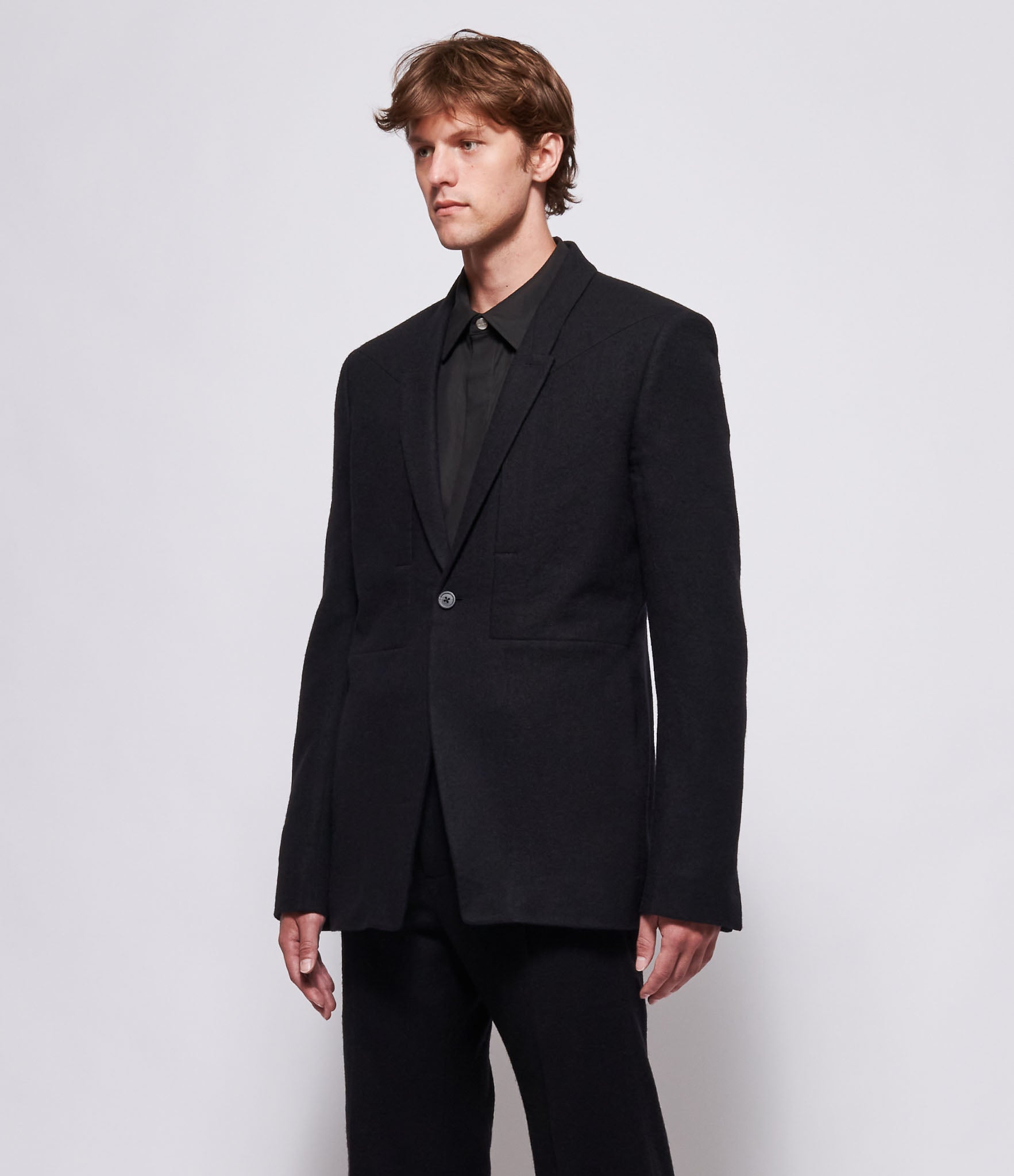 Rick Owens Soft Blazer Black