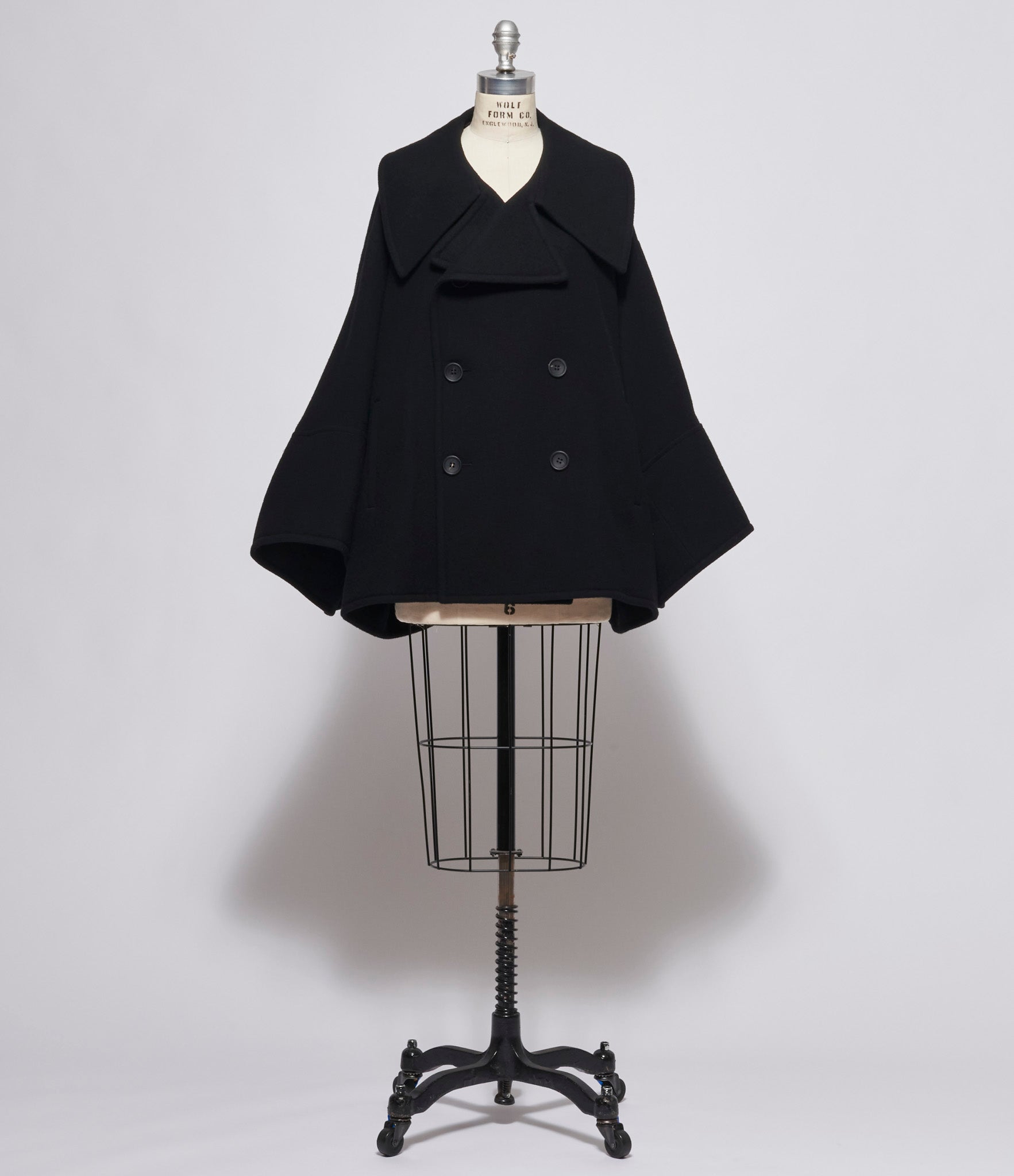 Yohji Yamamoto Big Collar & Sleeve Coat