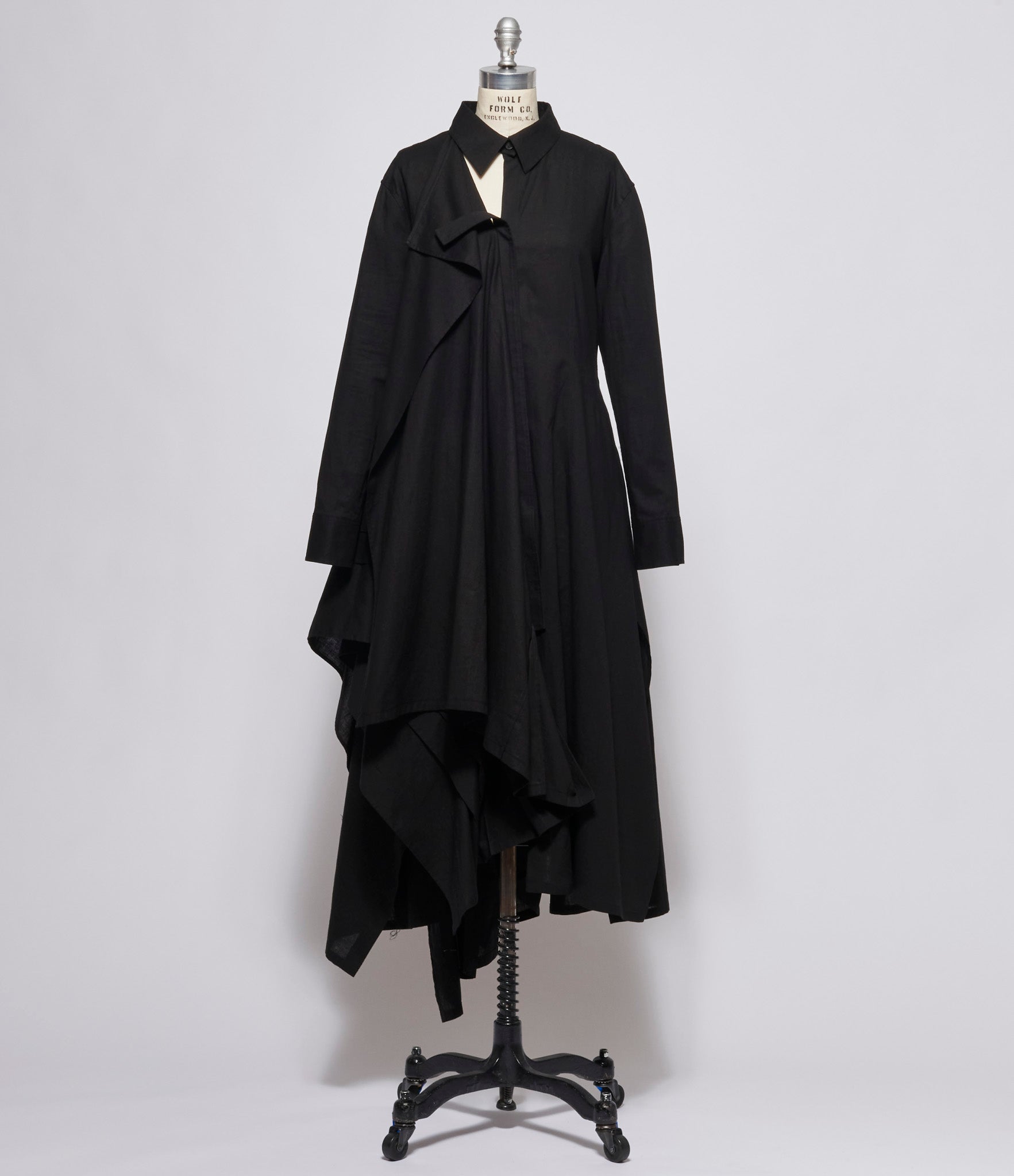 Yohji Yamamoto Right Side Tuck Dress
