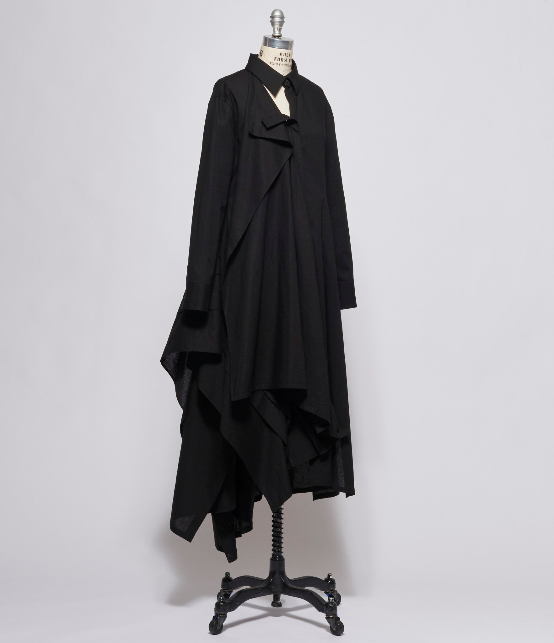 Yohji Yamamoto Right Side Tuck Dress