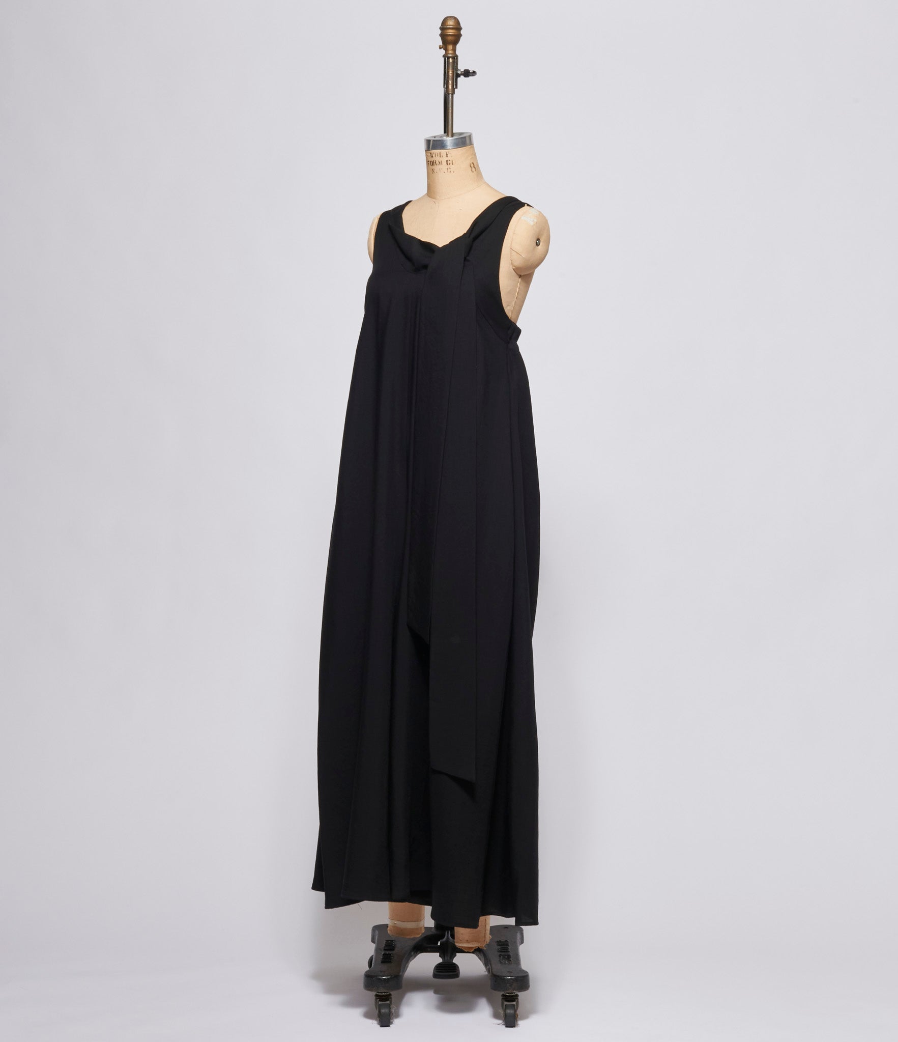 Forme D'Expression Black Jumpsuit with a Bow