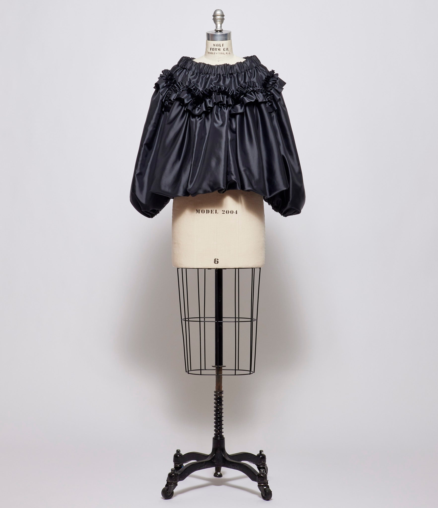 Noir Kei Ninomiya Comme Des Garcons Womens Ruffled Bubble Skirt & Top