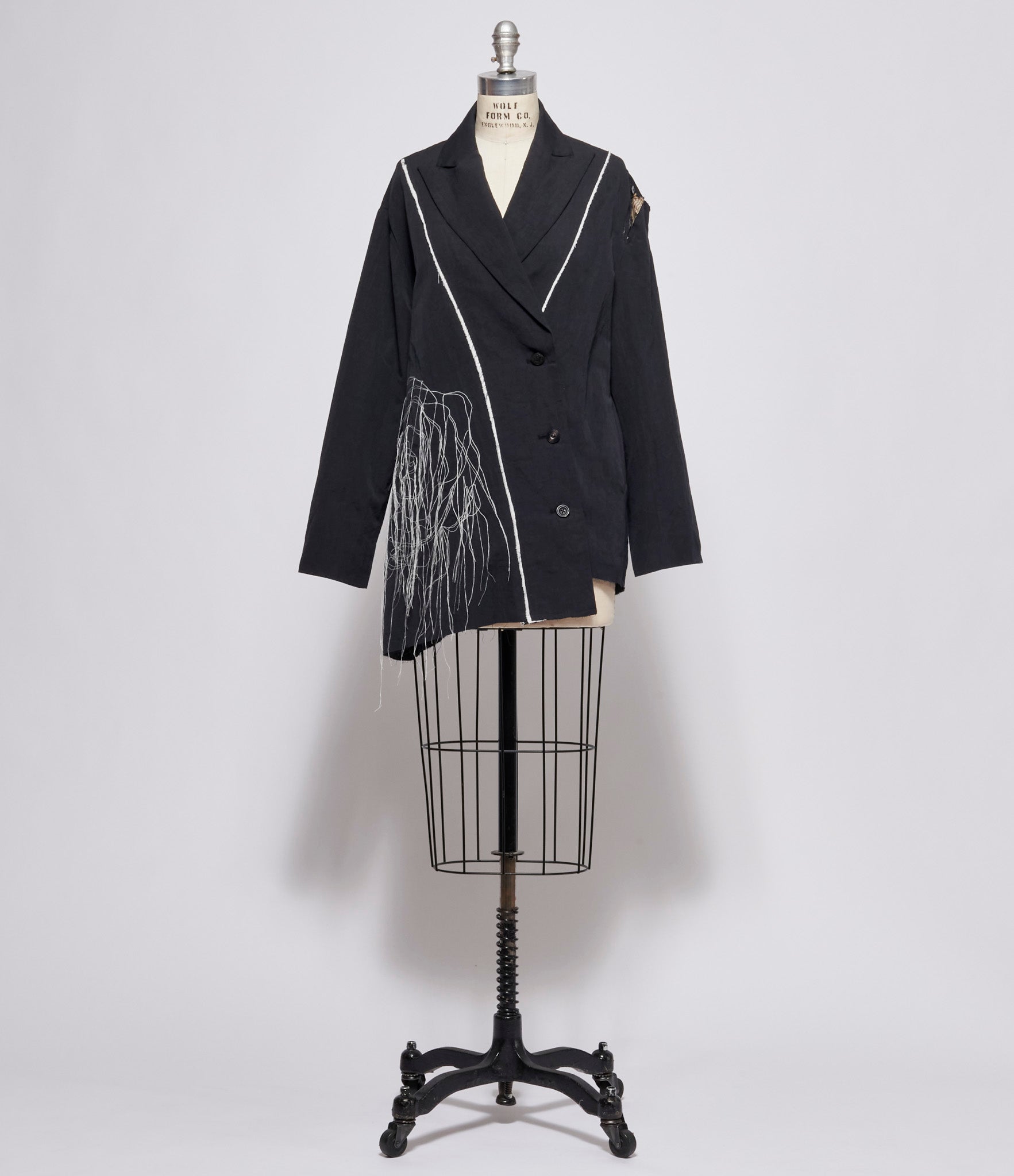 A Tentative Atelier Womens Black Margrit Z. Jacket