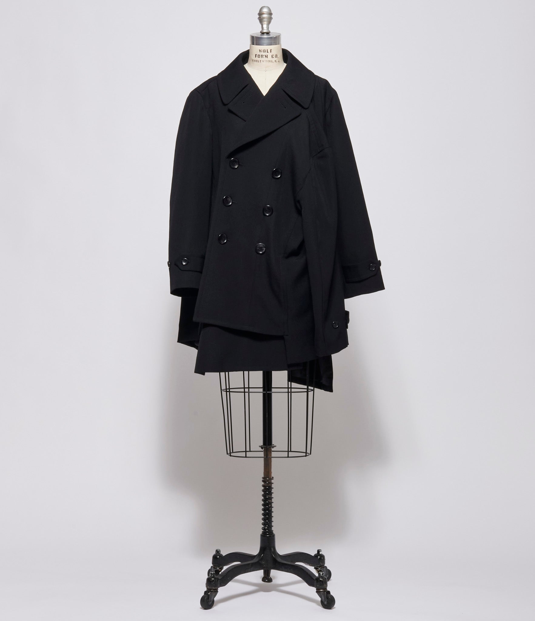 Comme Des Garcon Womens Multi Sleeve Oversized Coat