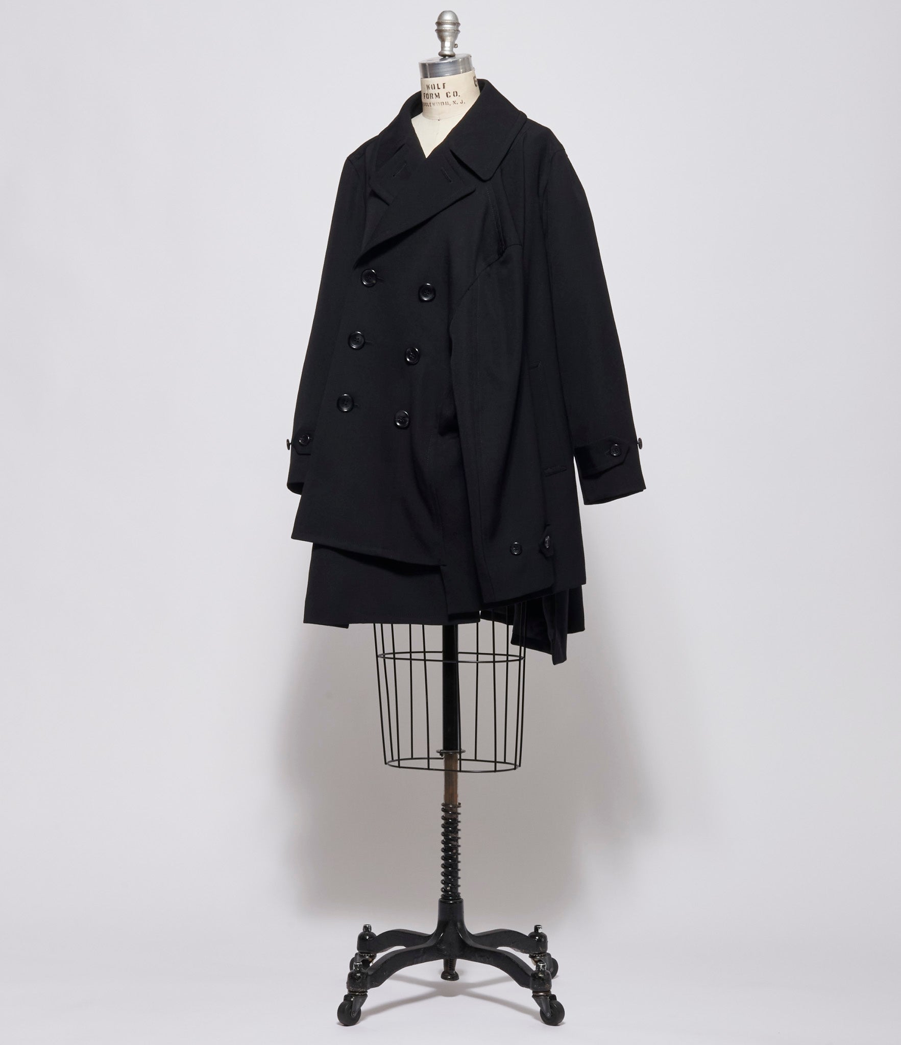 Comme Des Garcon Womens Multi Sleeve Oversized Coat