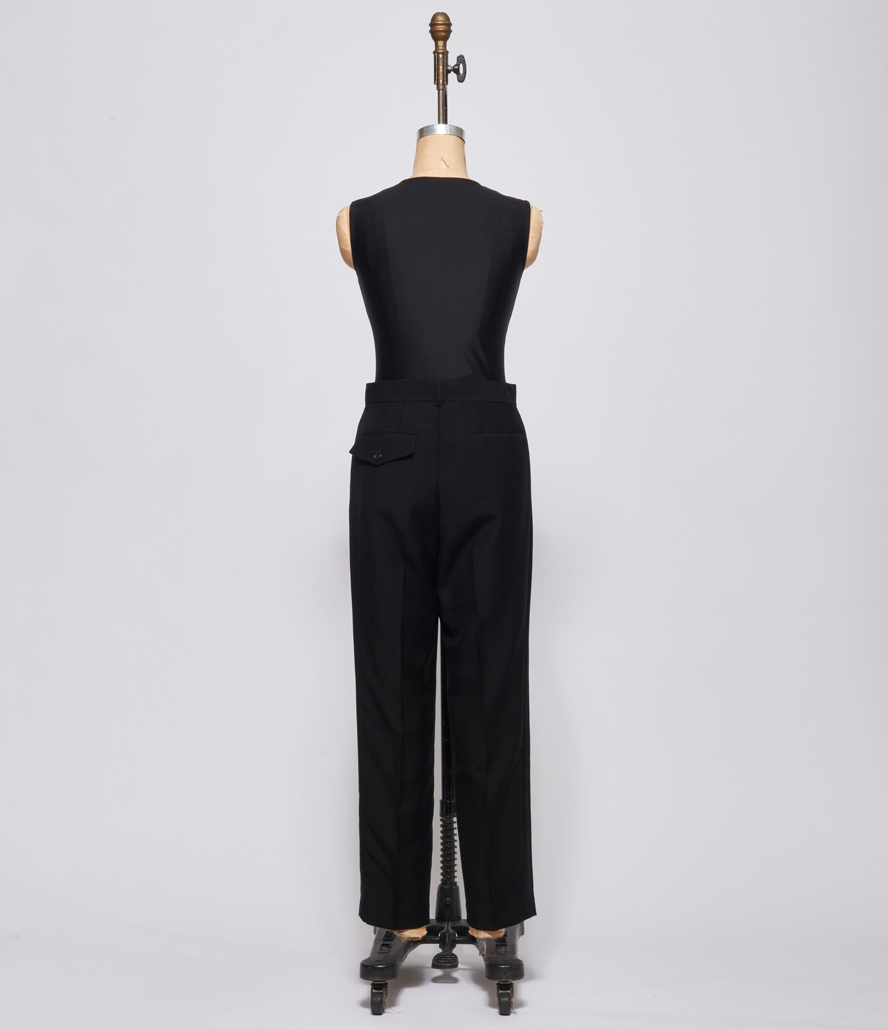 Noir Kei Ninomiya Comme Des Garcons Womens Silk Paneled Pants