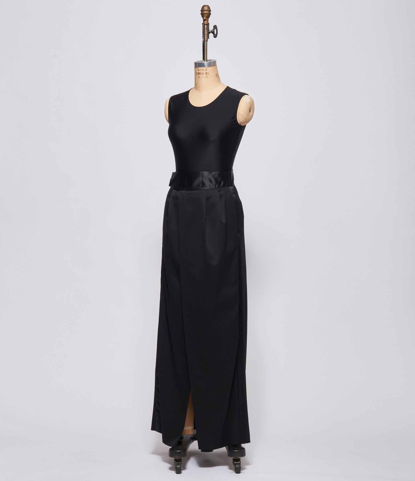 MM6 Maison Margiela Womens Long Tuxedo Skirt