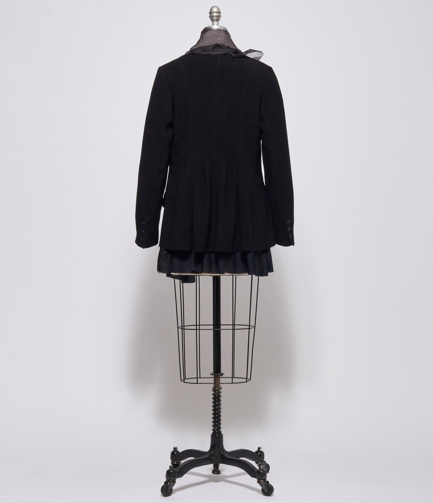 A Tentative Atelier Women Black Double Breasted Tailored Jacket