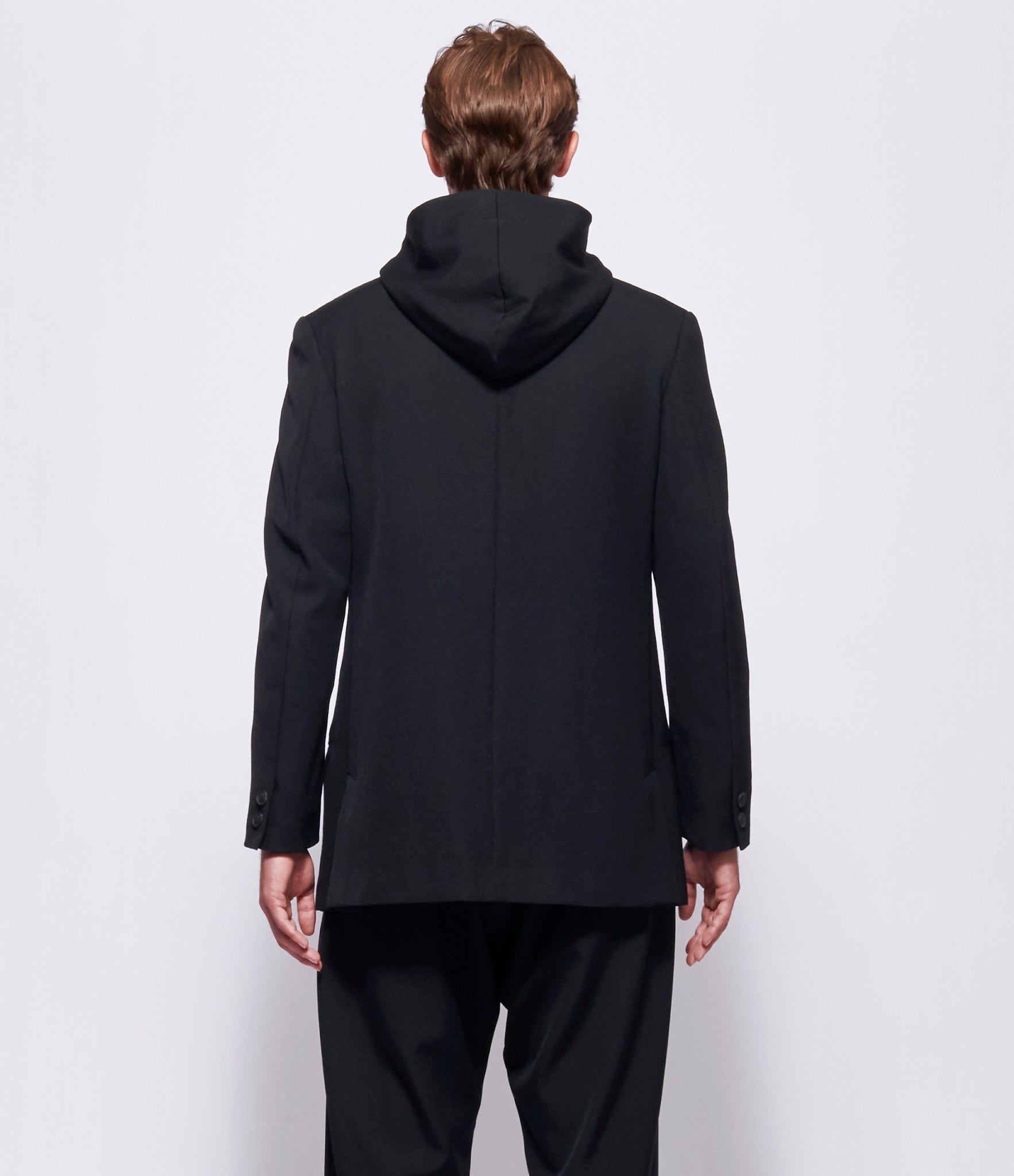 Yohji Yamamoto Pour Homme W-Hooded Jacket