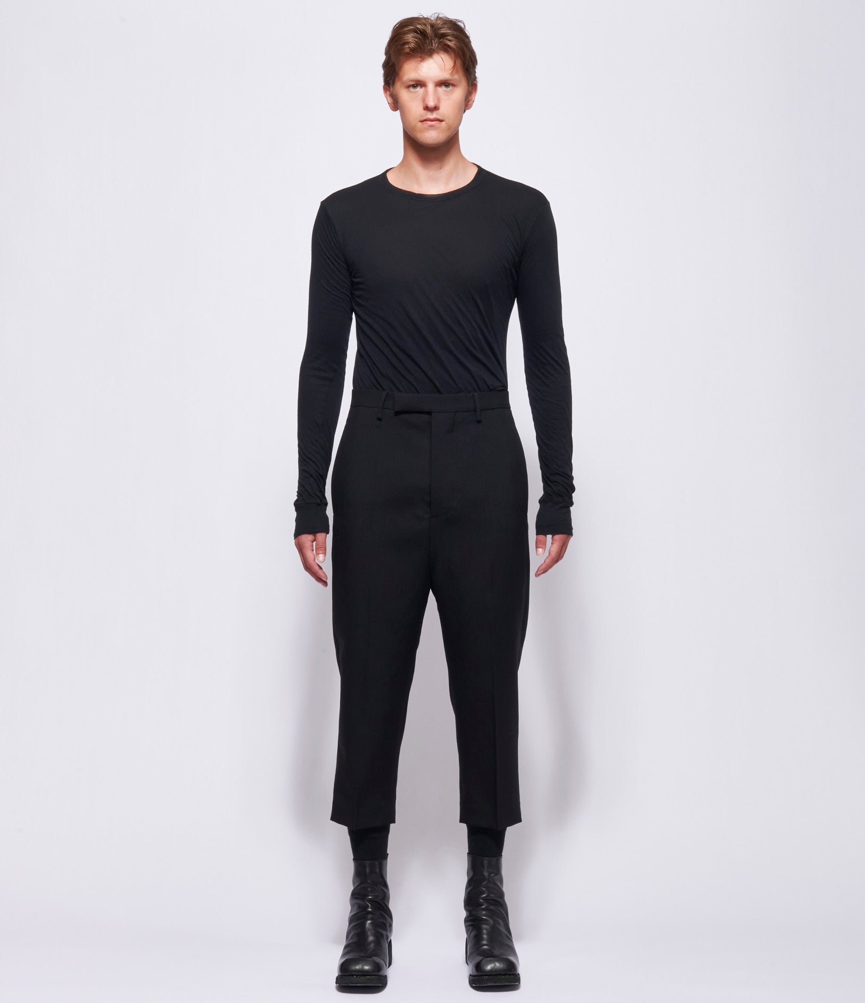 Rick Owens Mens Astaires Cropped