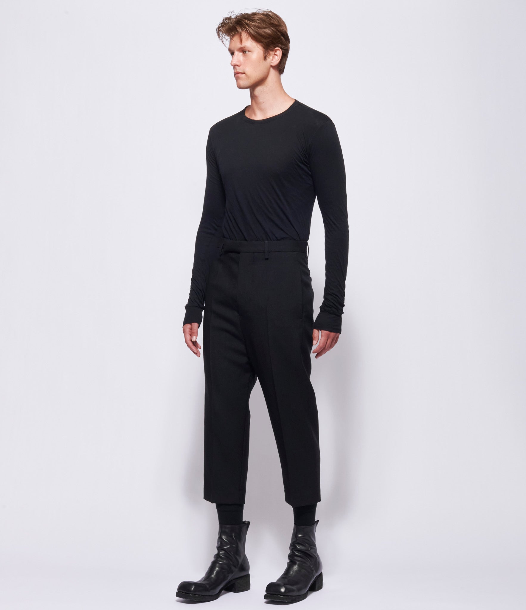 Rick Owens Mens Astaires Cropped