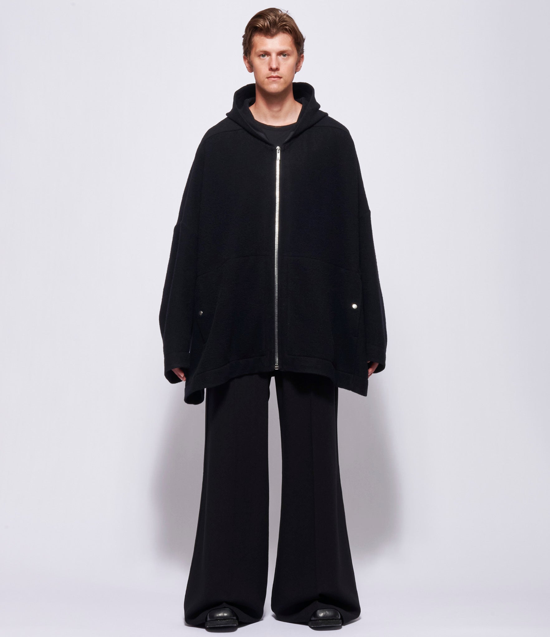 Rick Owens Mens Jumbo Hooded Peter