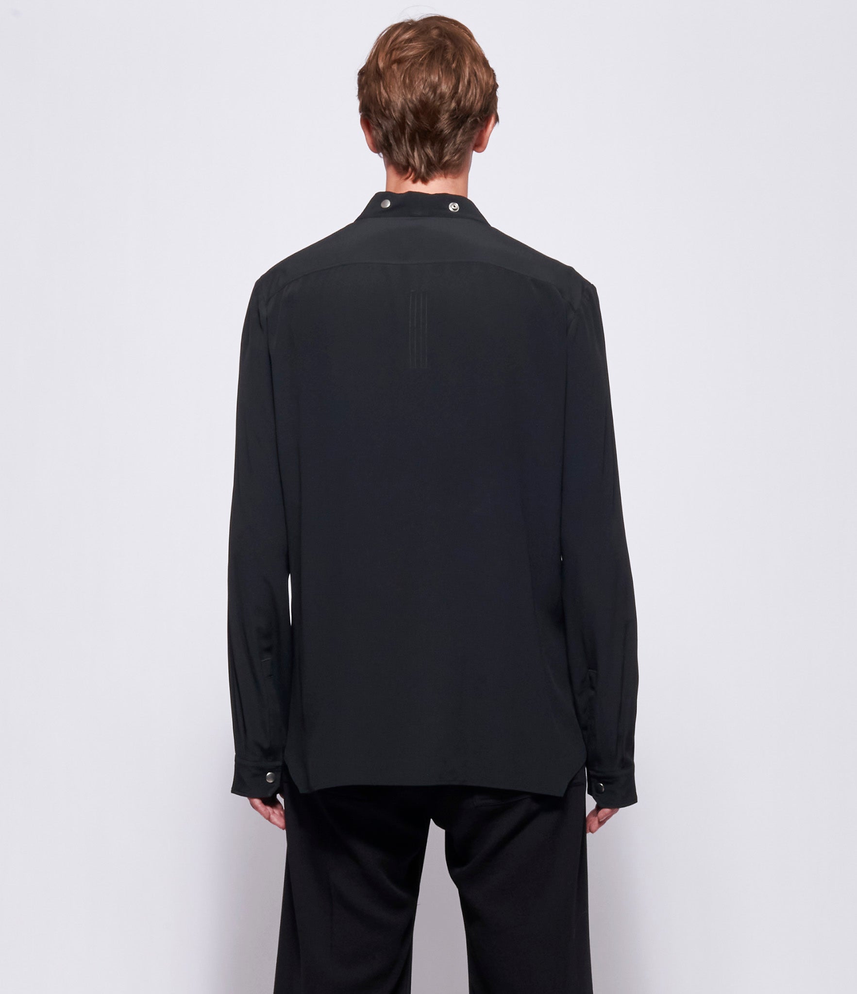 Rick Owens Mens Larry Fogpocket Shirt