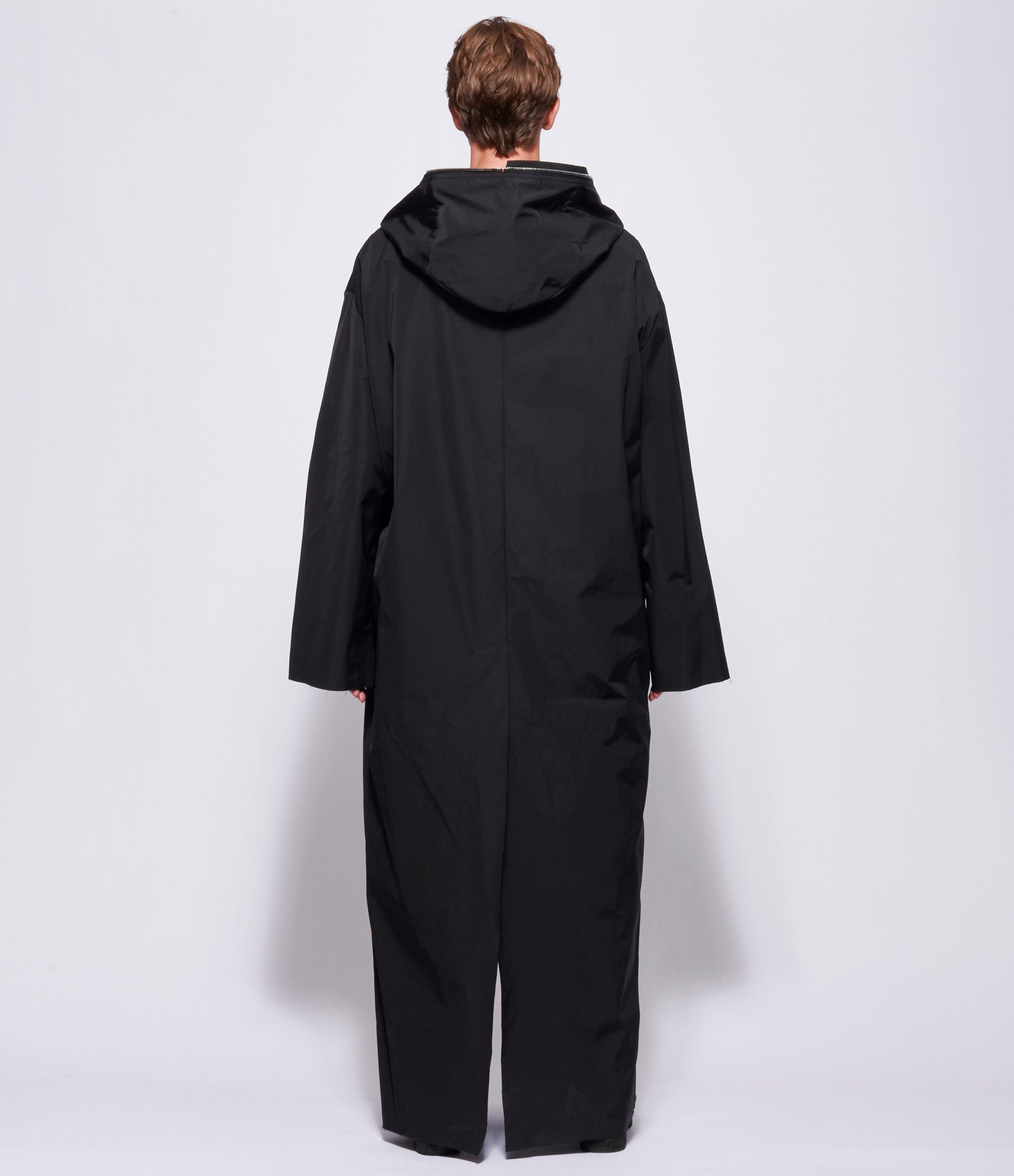 Rick Owens Mens Hooded Gimp Robe