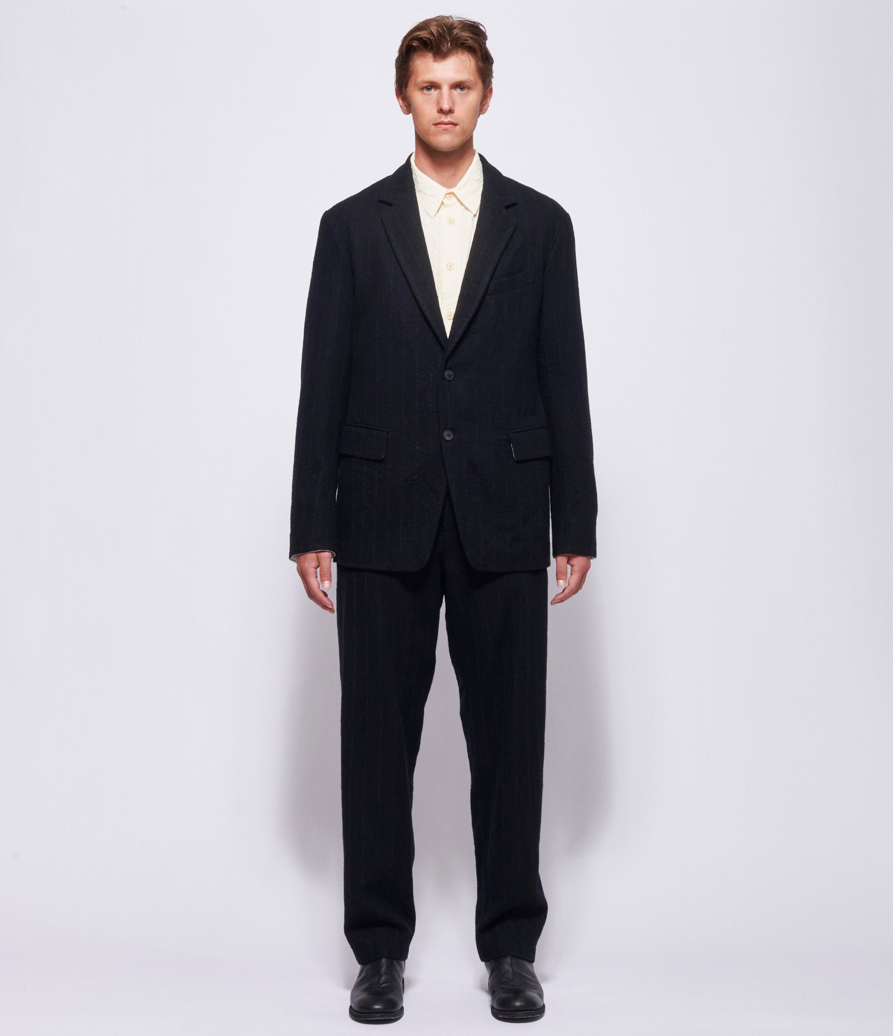 Forme d'Expression Mens Black Lounge Jacket