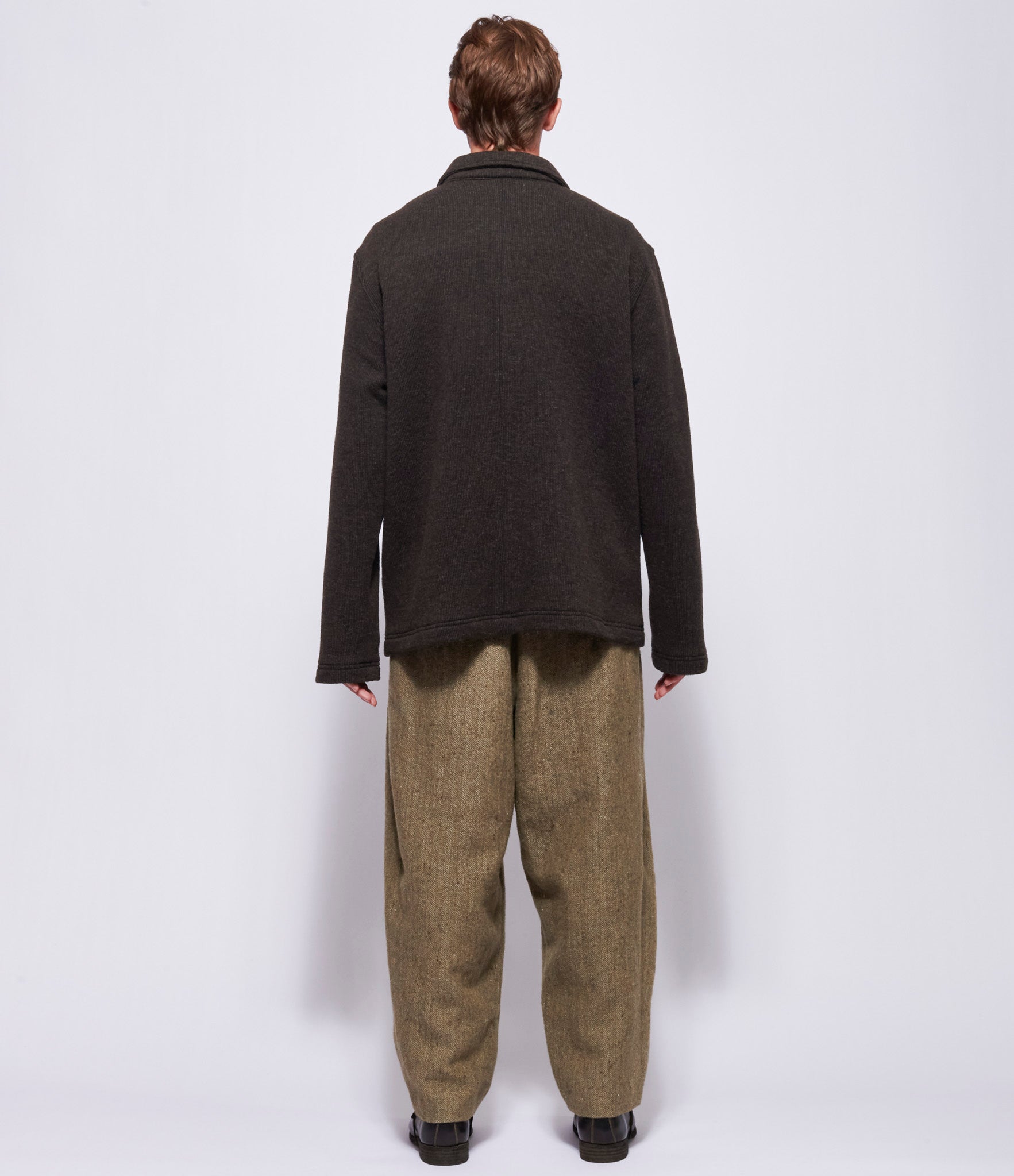 A Tentative Atelier Men Marcel Poot Dark Brown Jacket